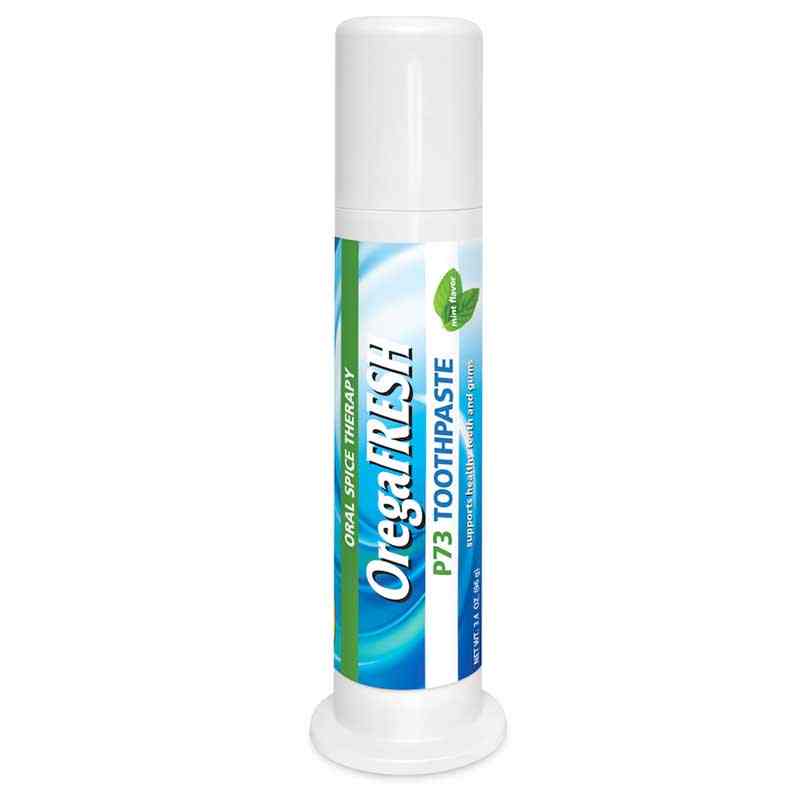激レア　正方形　toothpasteジャー OregaFRESH P73 Toothpaste, North American Herb & Spice – Natural