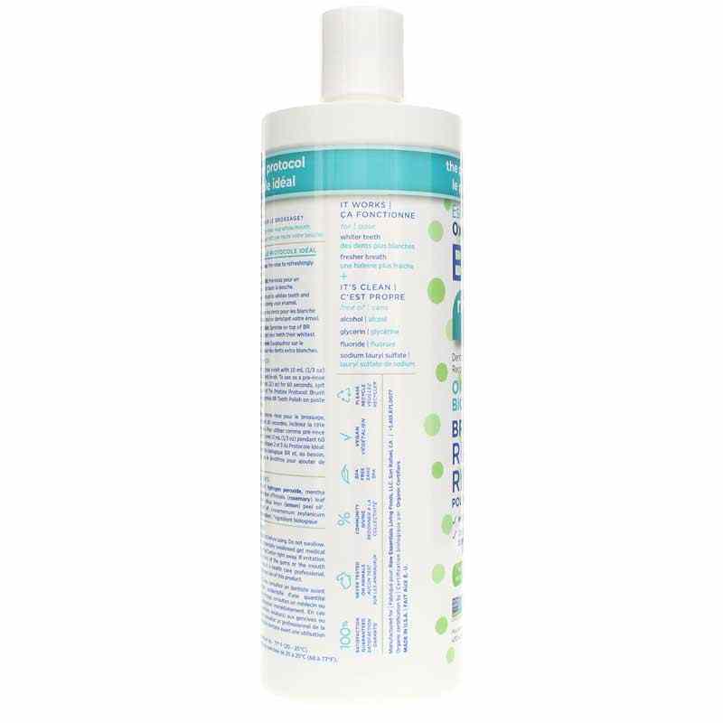 Organic Brushing Rinse Peppermint, 16 Oz, by Essential Oxygen, image #3