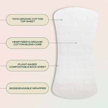 Organic Cover Panty Liners, by Hempress