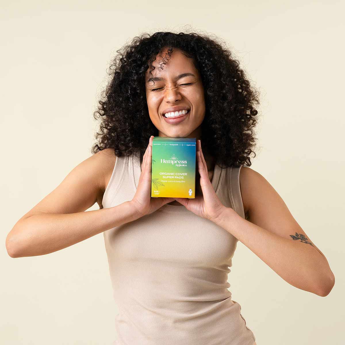 Organic Cover Super Pads, by Hempress