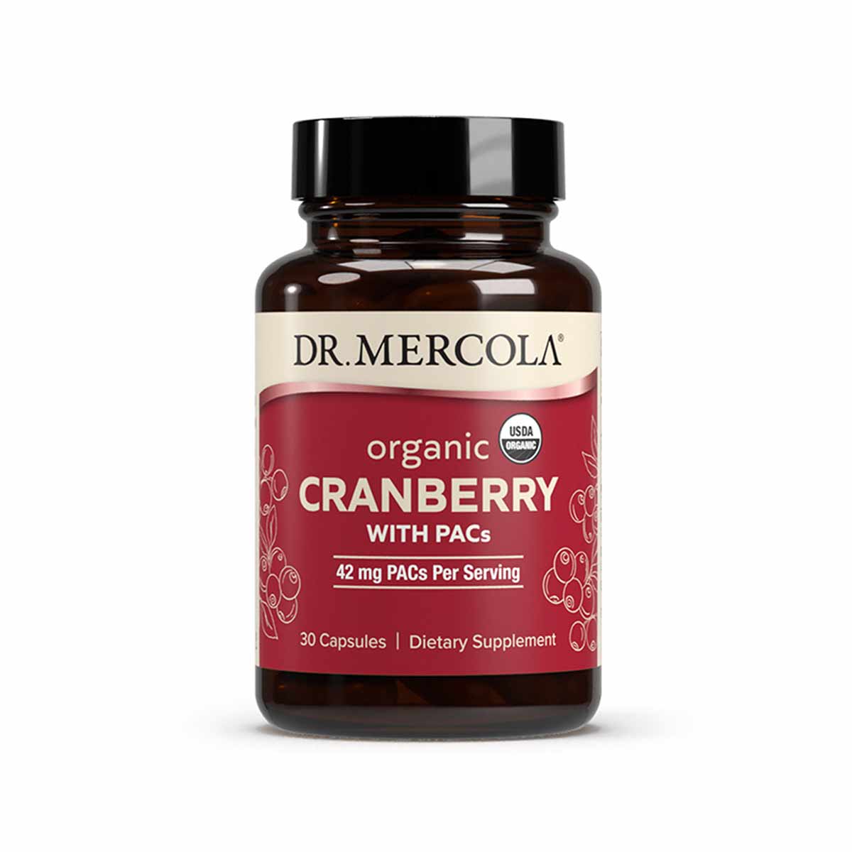 Organic Cranberry with PACs, by Dr. Mercola – Natural Healthy Concepts