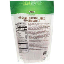 Organic Crystallized Ginger Slices, by NOW Foods, image #2