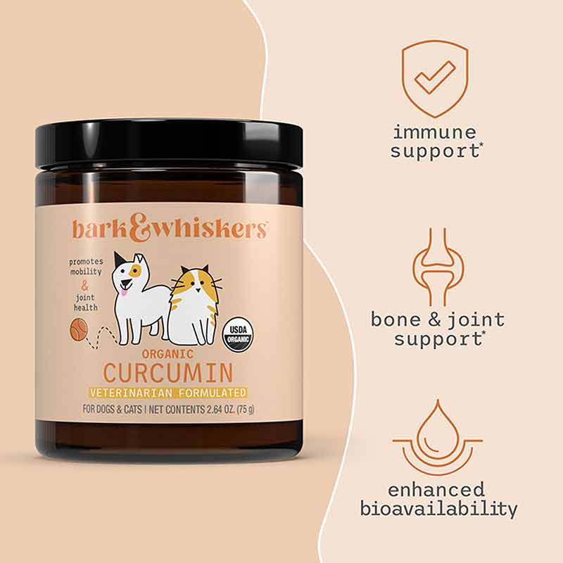 Organic Curcumin for Dogs & Cats, by Bark & Whiskers, image #3