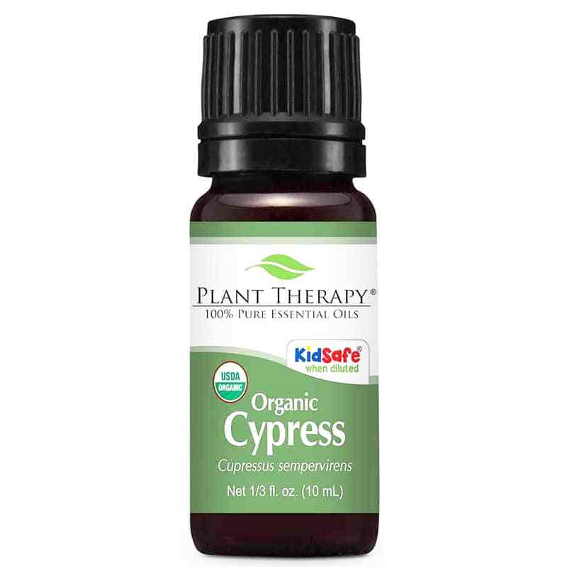 Organic Cypress Essential Oil, .33 Oz, by Plant Therapy