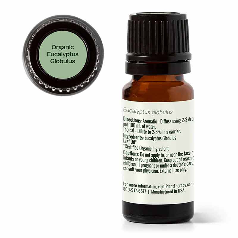 Organic Eucalyptus Globulus Essential Oil, by Plant Therapy, image #2