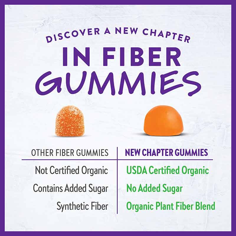 Organic Fiber Gummies, by New Chapter, image #8