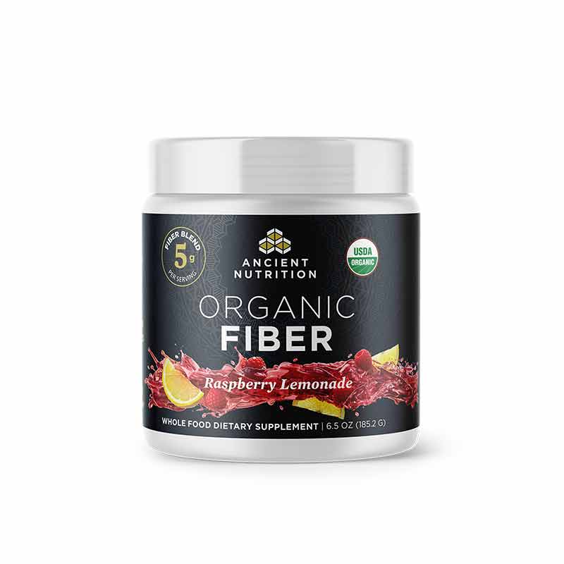 Organic Fiber Powder, Raspberry Lemonade, by Ancient Nutrition