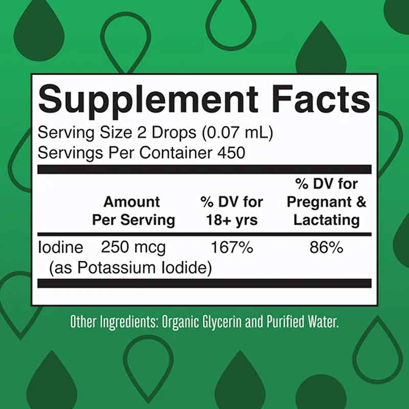 Organic Iodine Drops, 1 Oz, by MaryRuth's Organics, image #2