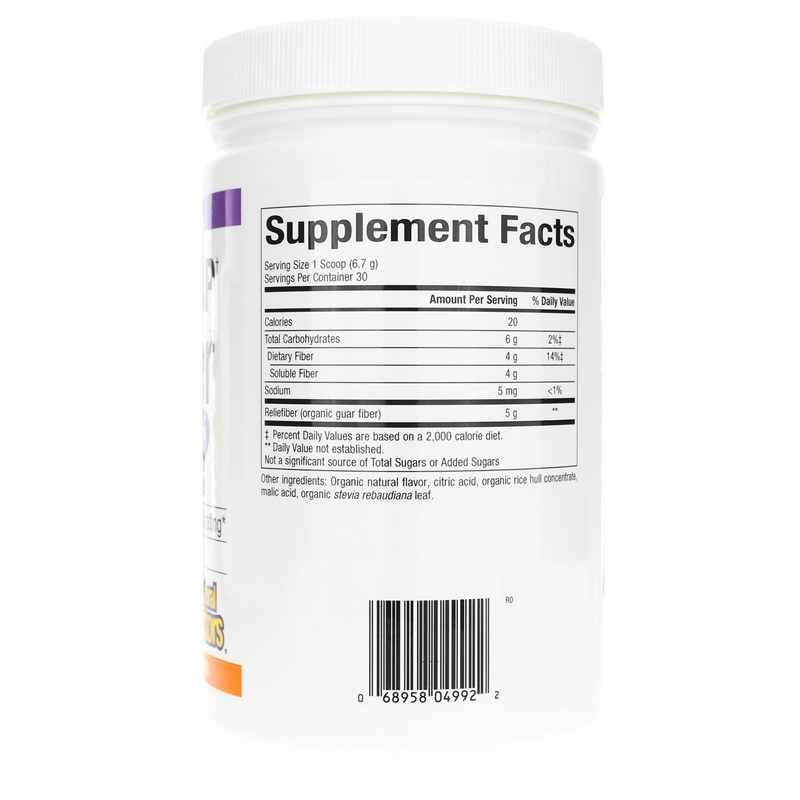 Organic Low FODMAP Reliefiber, Tropical, by Natural Factors, image #2