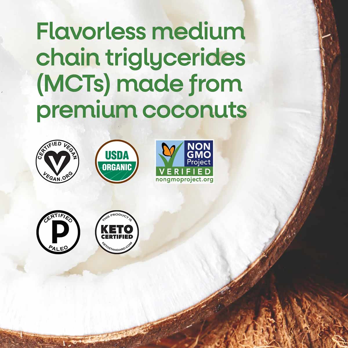 Organic MCT Oil from Coconut, by Natures Way