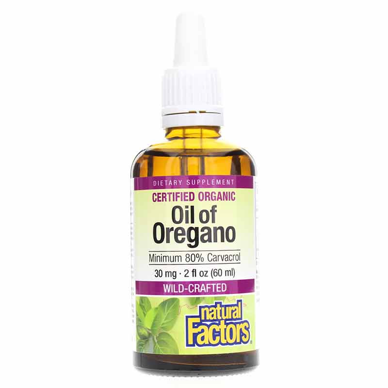 Organic Oil of Oregano, 2 Oz, by Natural Factors