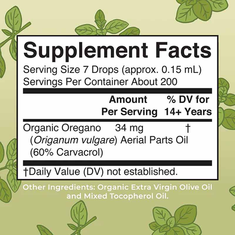 Organic Oil of Oregano, 1 Oz, by MaryRuth's Organics, image #2