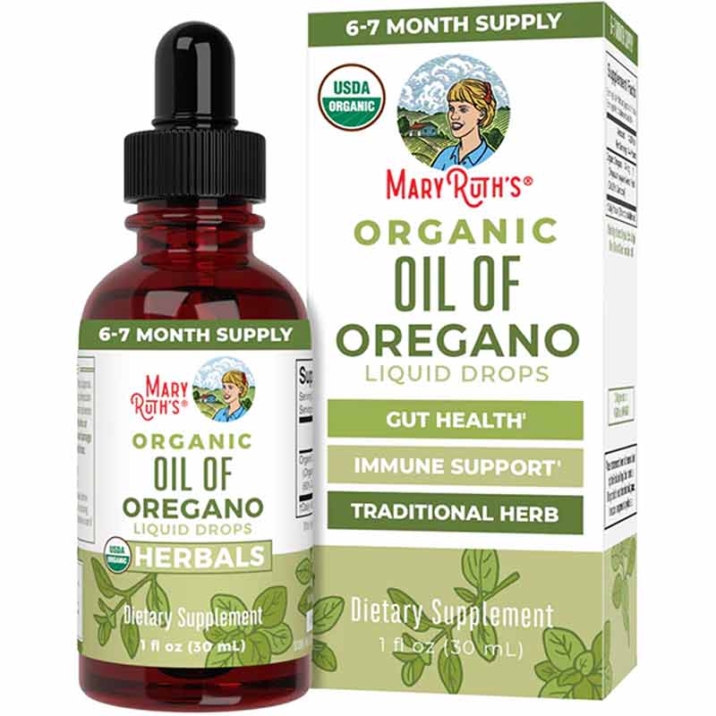 Organic Oil of Oregano, by MaryRuth's Organics