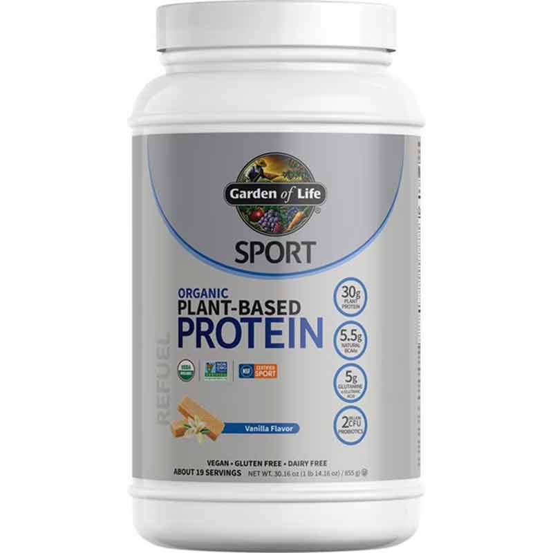 Organic Plant-Based Protein, by Garden of Life Sport