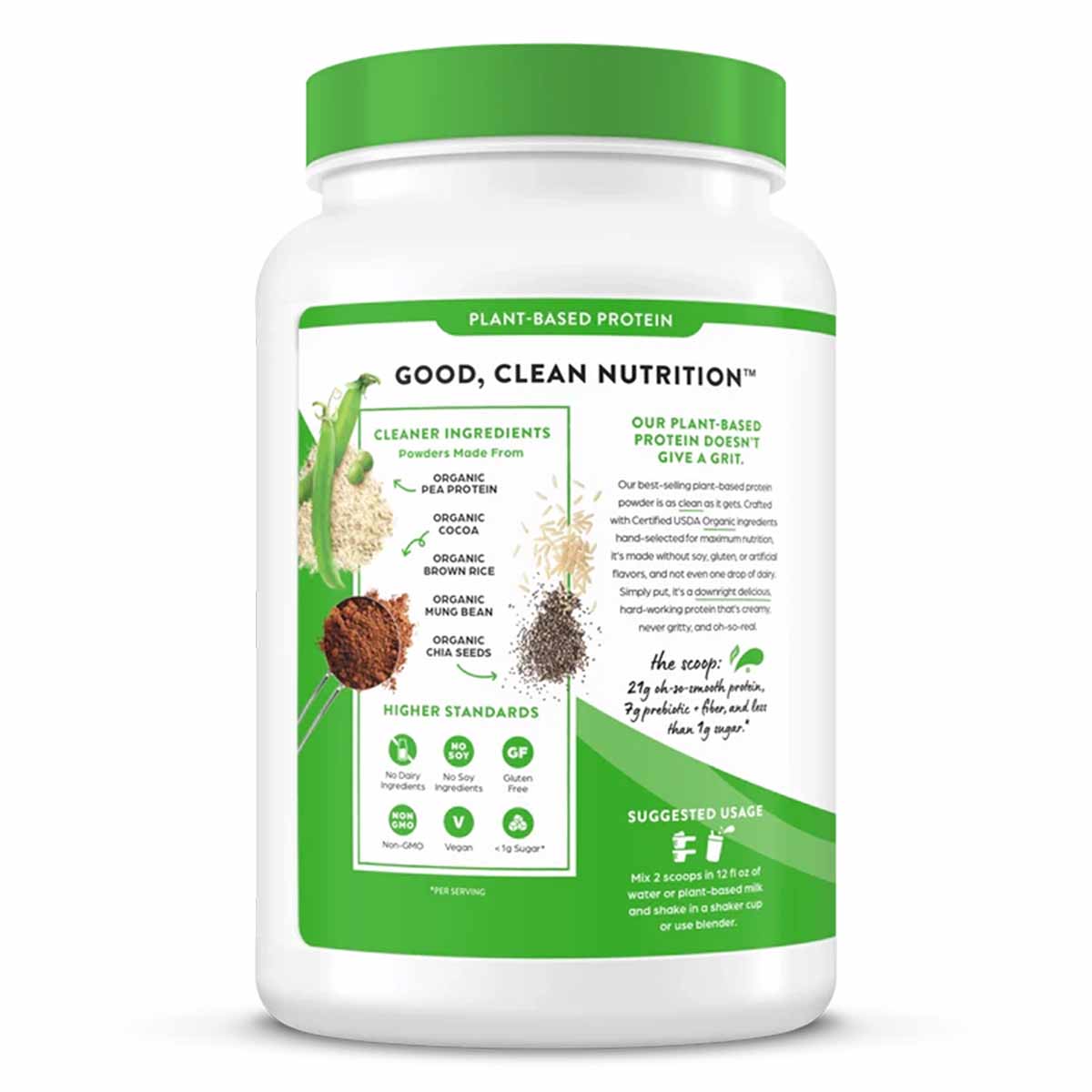 Organic Protein Plant Based Protein Powder, by Orgain