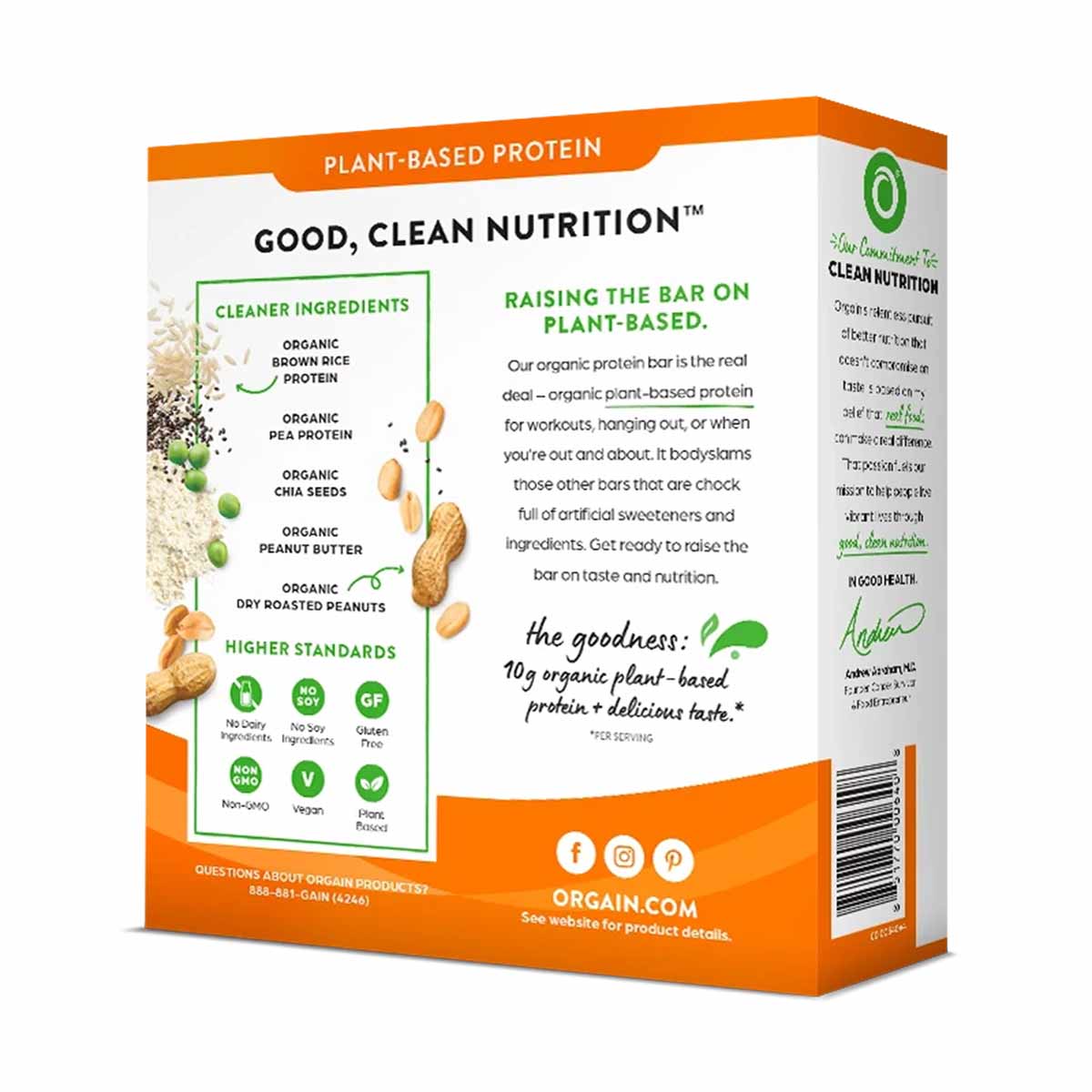 Organic Protein Snack Bar, by Orgain