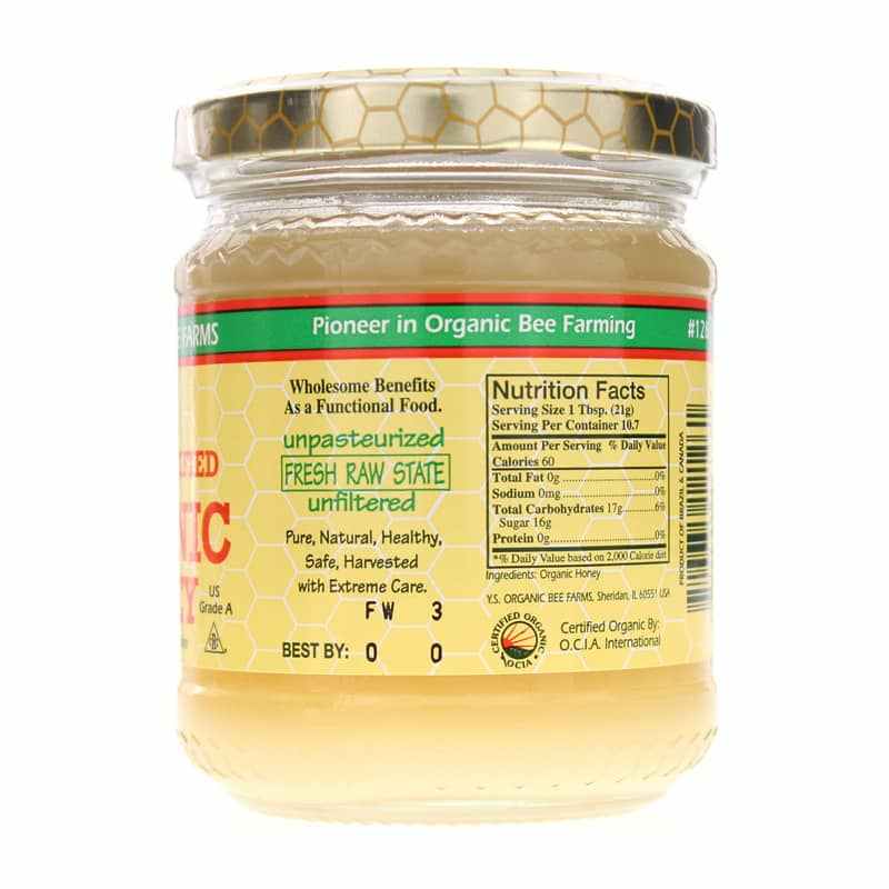 Organic Raw Honey, 8 Oz, by YS Organic Bee Farms, image #2