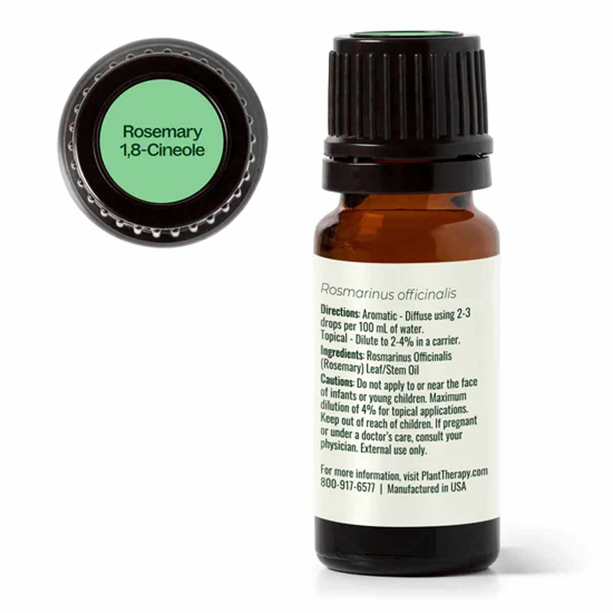 Organic Rosemary 1,8-Cineole Essential Oil, by Plant Therapy