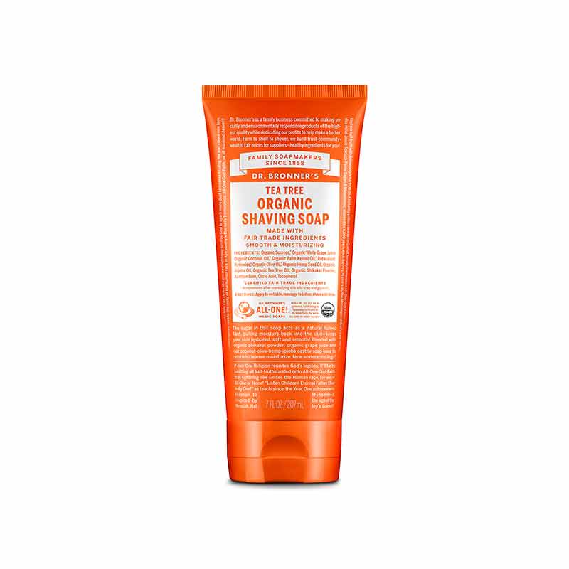 Organic Shaving Soap, by Dr. Bronner's Magic Soaps