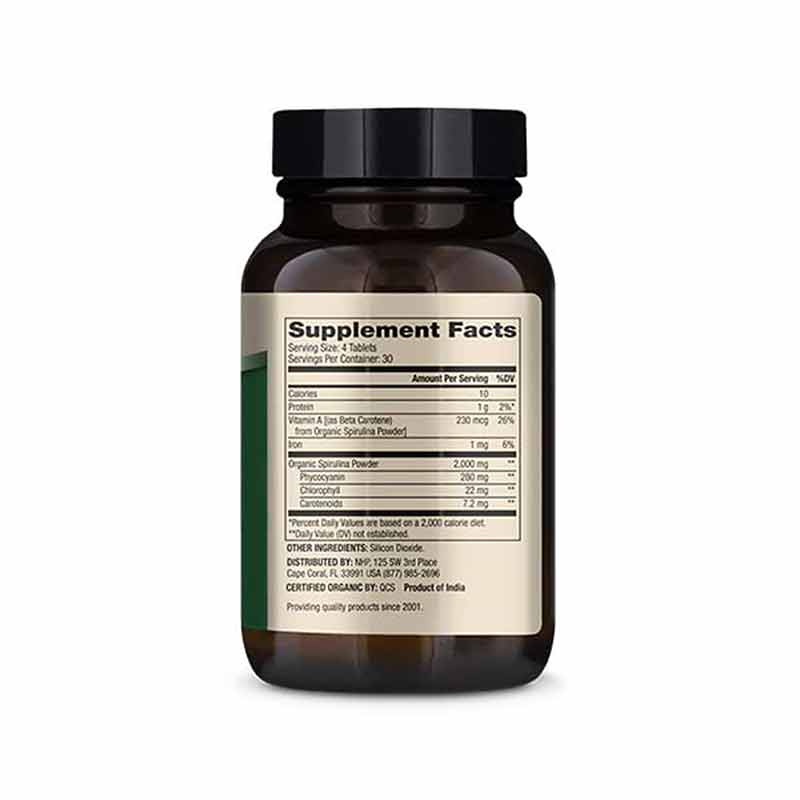 Organic Spirulina 2000 Mg, by Dr. Mercola, image #2