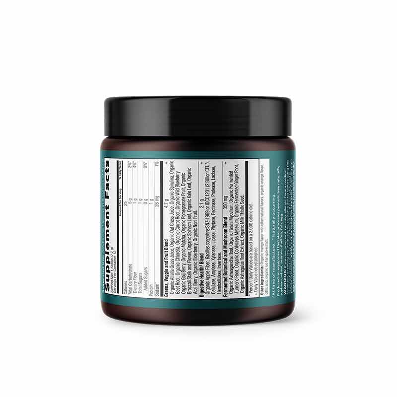 Organic Super Greens, Mango, 12 Servings, by Ancient Nutrition, image #2