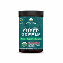 Organic Super Greens, Watermelon, 25 Servings, by Ancient Nutrition