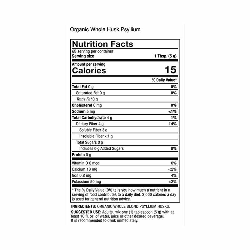Organic Whole Husk Psyllium, by Dr. Mercola, image #2