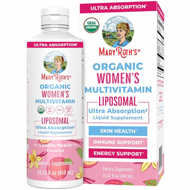 Organic Women’s Multivitamin Liposomal, by MaryRuth's Organics