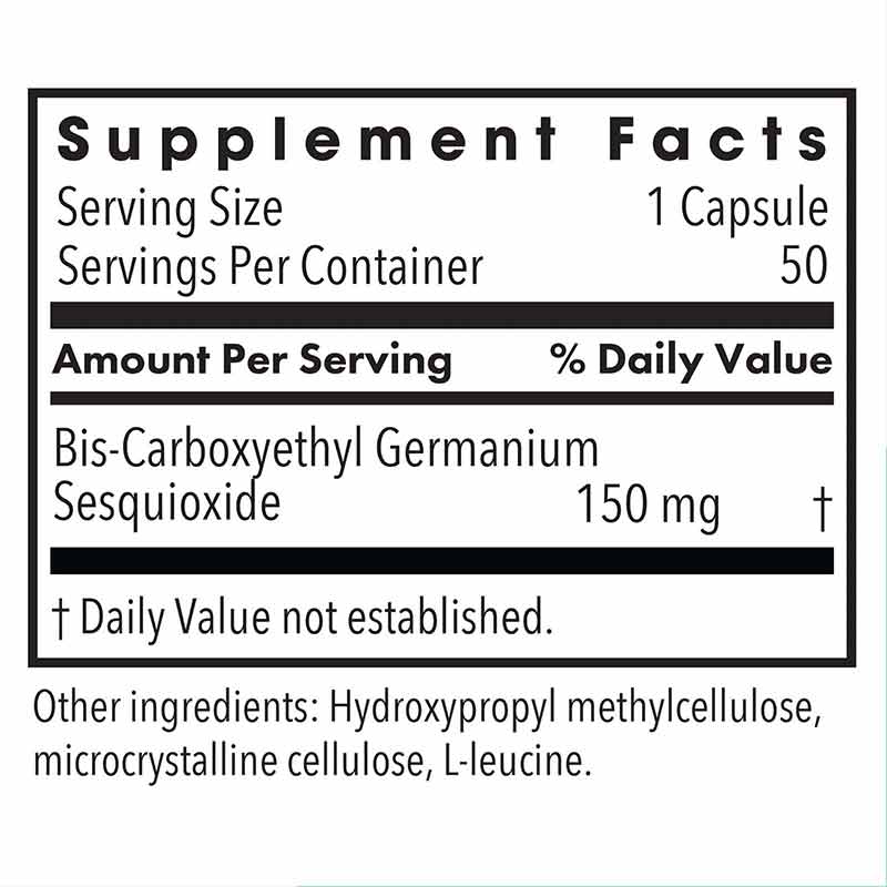 Organo-Germanium Ge-132 Capsules, by Allergy Research Group, image #2