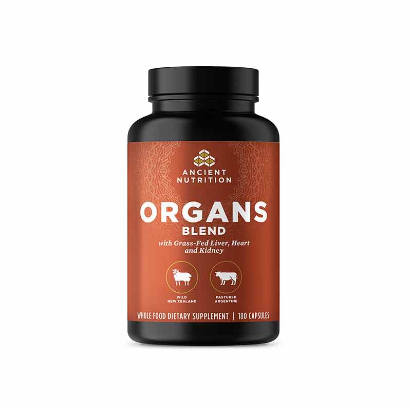Organs Blend Glandular, 180 Capsules, by Ancient Nutrition