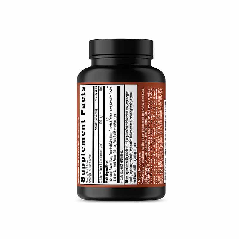 Organs Blend Glandular Once Daily, 30 Tablets, by Ancient Nutrition, image #3