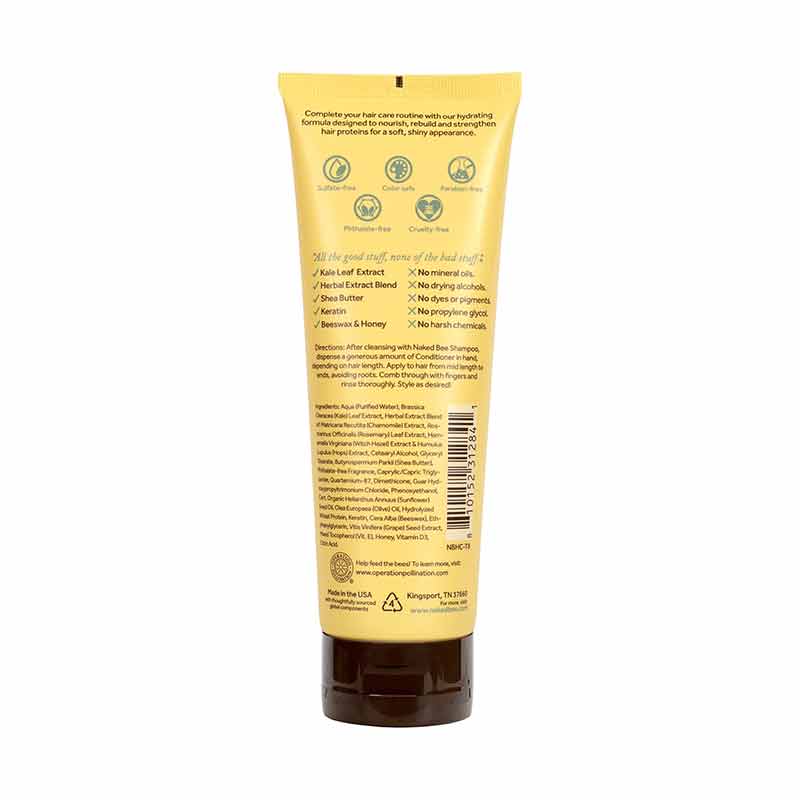 Orange Blossom Honey Nutrient Rich Conditioner, by Naked Bee, image #2