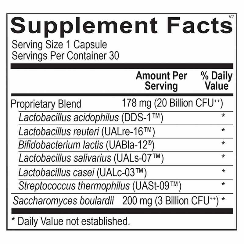 Ortho Biotic R, 30 Capsules, by Ortho Molecular, image #2