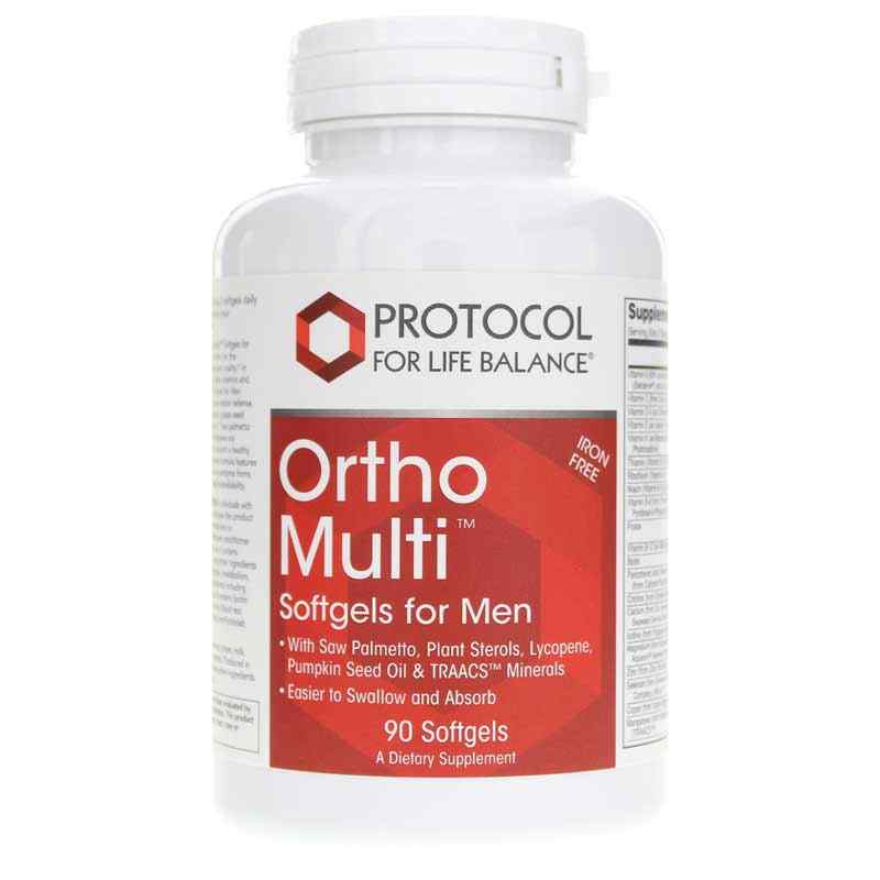 Ortho Multi Softgels for Men, by Protocol For Life Balance