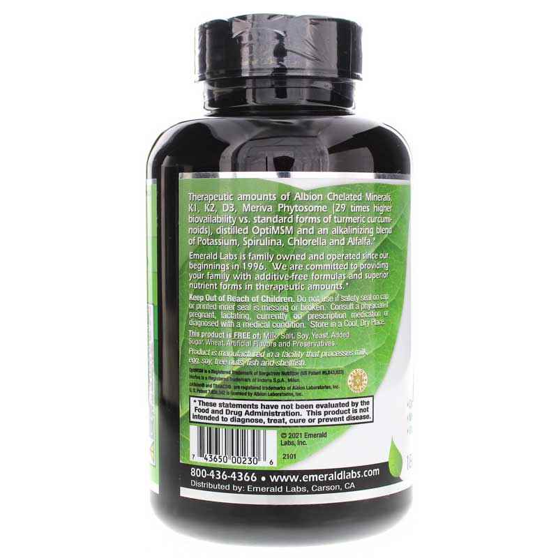 Osteo Bone Health, 180 Veg Capsules, by Emerald, image #3