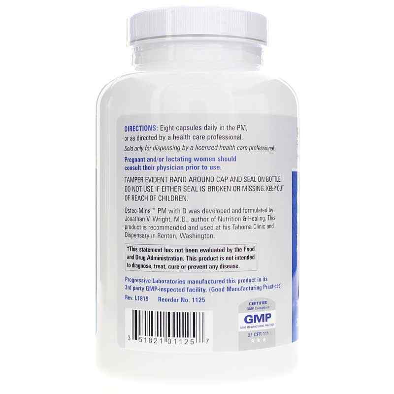 Osteo-Mins PM with D, by Progressive Labs, image #3