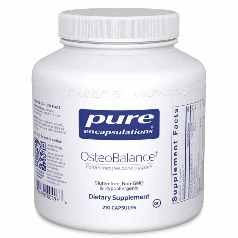 OsteoBalance, 210 Capsules, by Pure Encapsulations