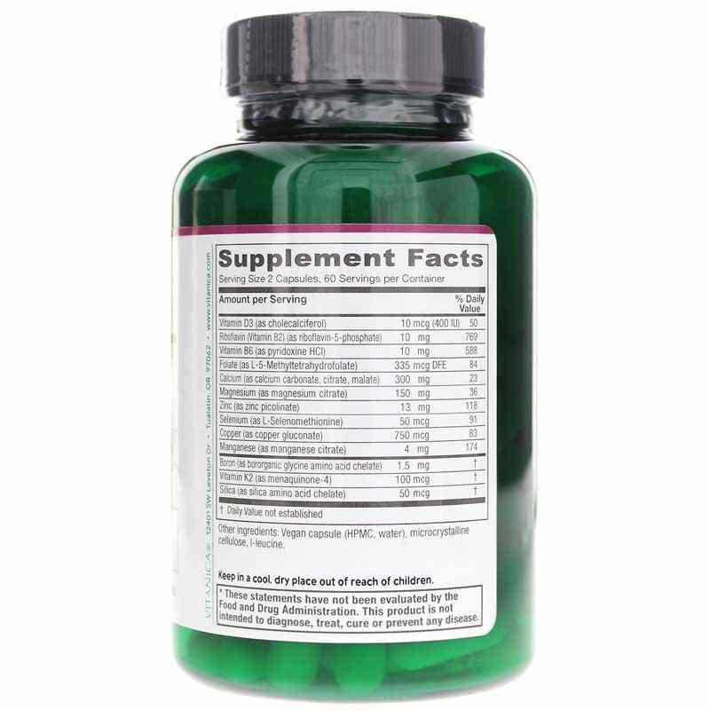 OsteoBlend, 120 Veg Capsules, by Vitanica, image #2