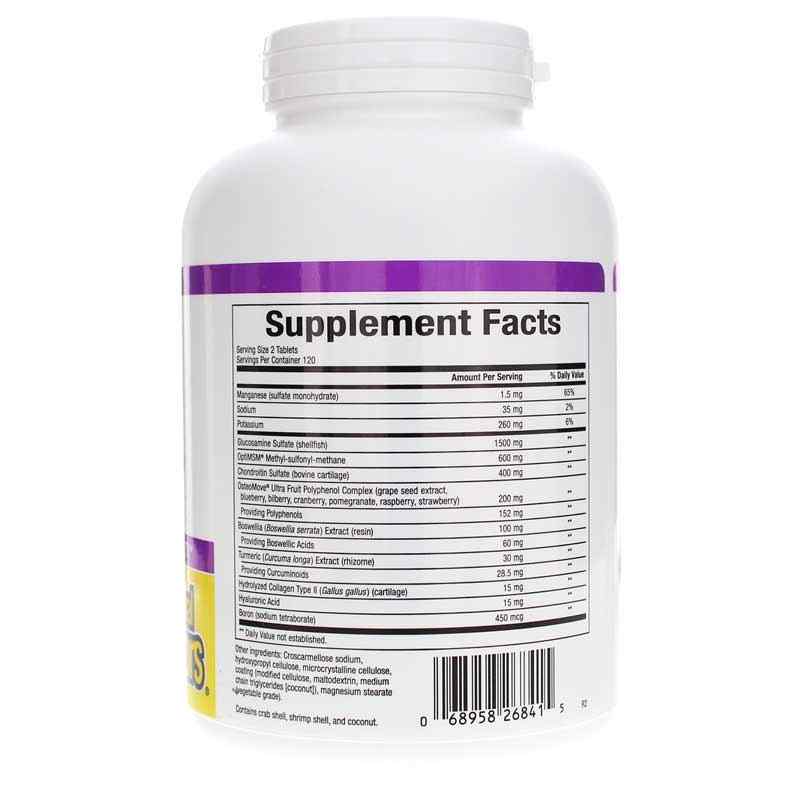 OsteoMove Extra Strength Joint Care, 240 Tablets, by Natural Factors, image #2