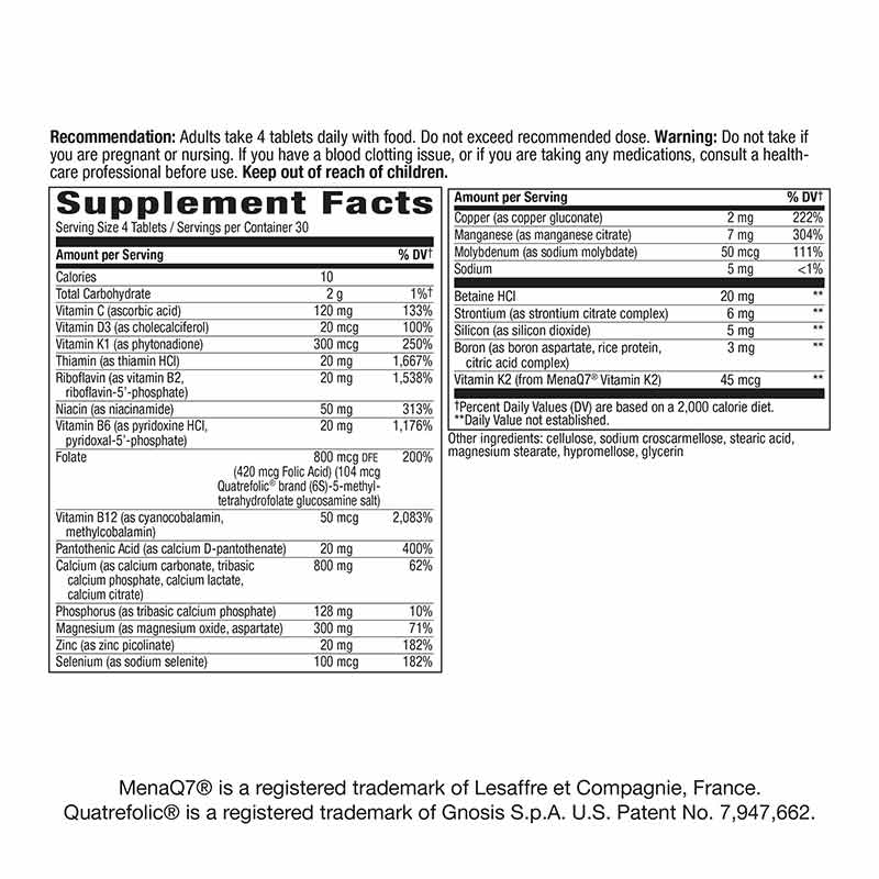 OsteoPrime Plus, 120 Tablets, by Natures Way, image #2