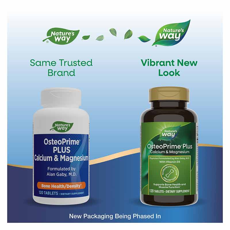 OsteoPrime Plus, 120 Tablets, by Natures Way, image #3