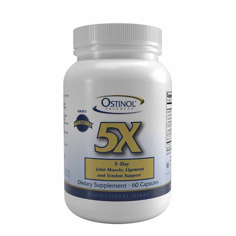 Ostinol Advanced 5X with Maxicuma, 60 Capsules, by ZyCal Bioceuticals