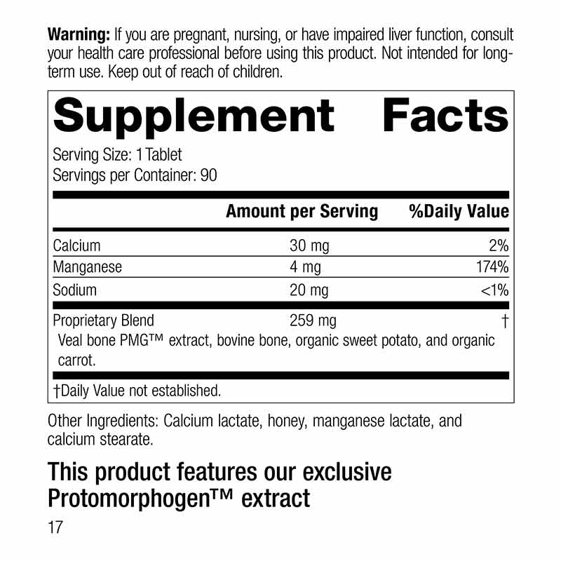 Ostrophin PMG, by Standard Process, image #2