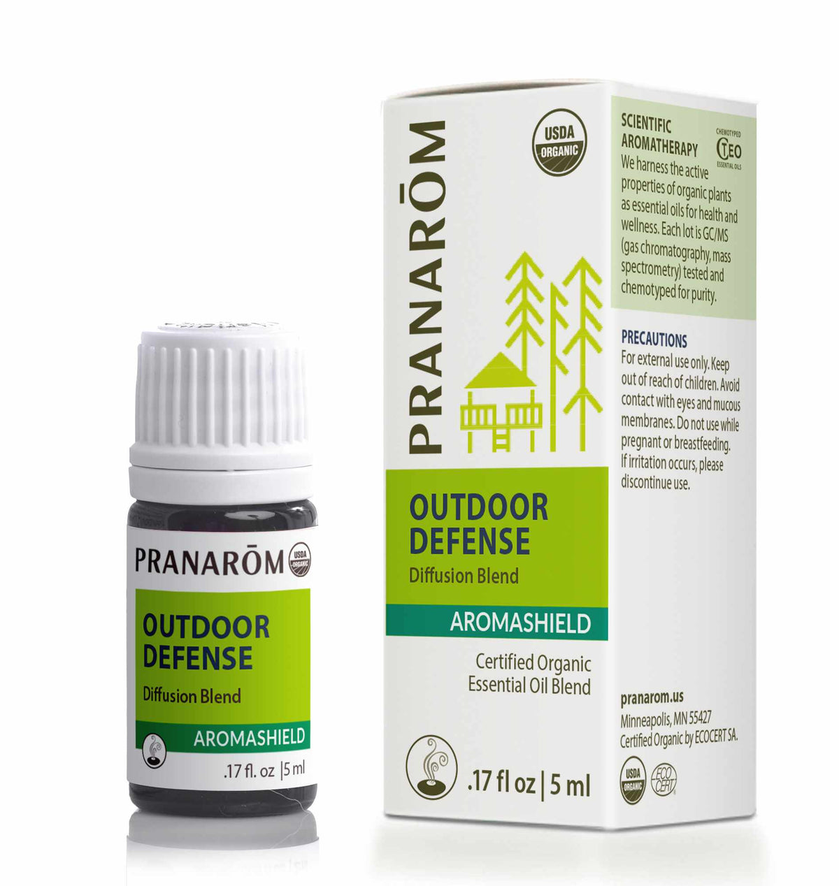 Outdoor Defense Diffusion Blend, .17 Oz, by Pranarom