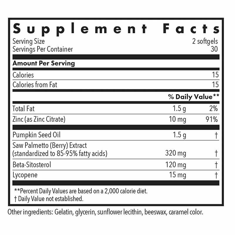 Palmetto Complex II with Lycopene, by Allergy Research Group, image #2