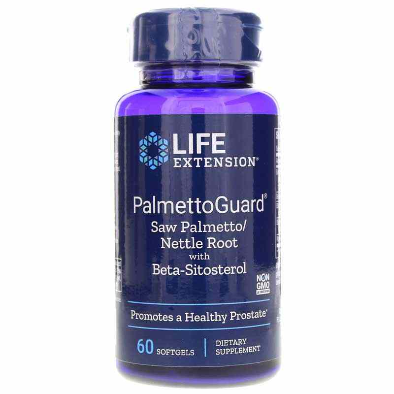 PalmettoGuard Saw Palmetto/Nettle Root, by Life Extension