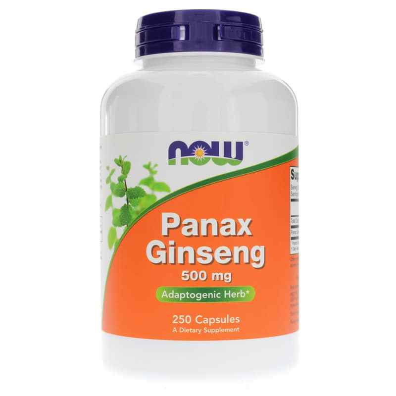 Panax Ginseng 500 Mg, 250 Capsules, by NOW Foods