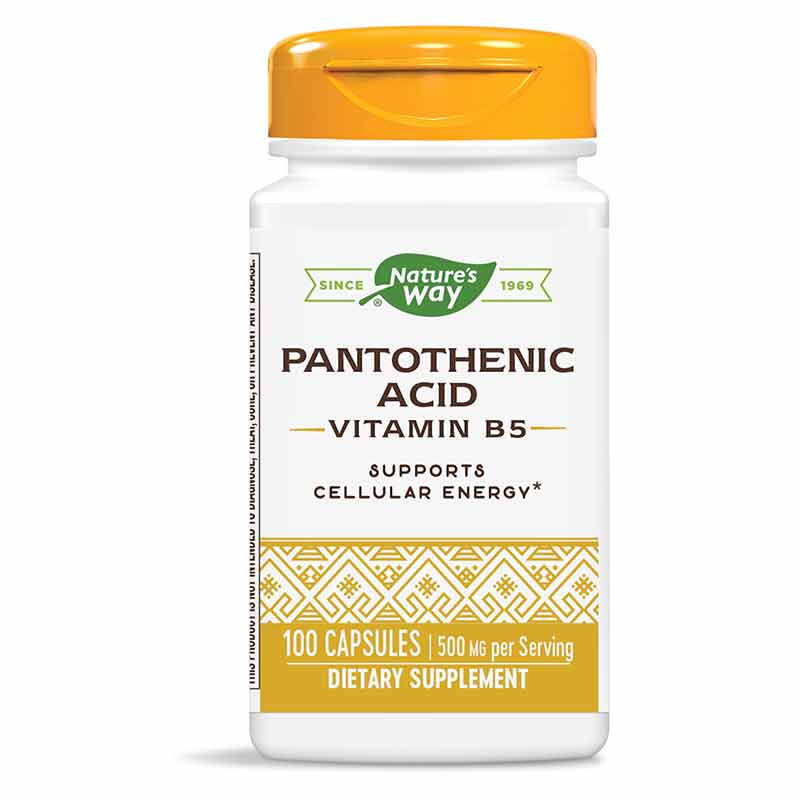 Pantothenic Acid (Vitamin B5), by Natures Way