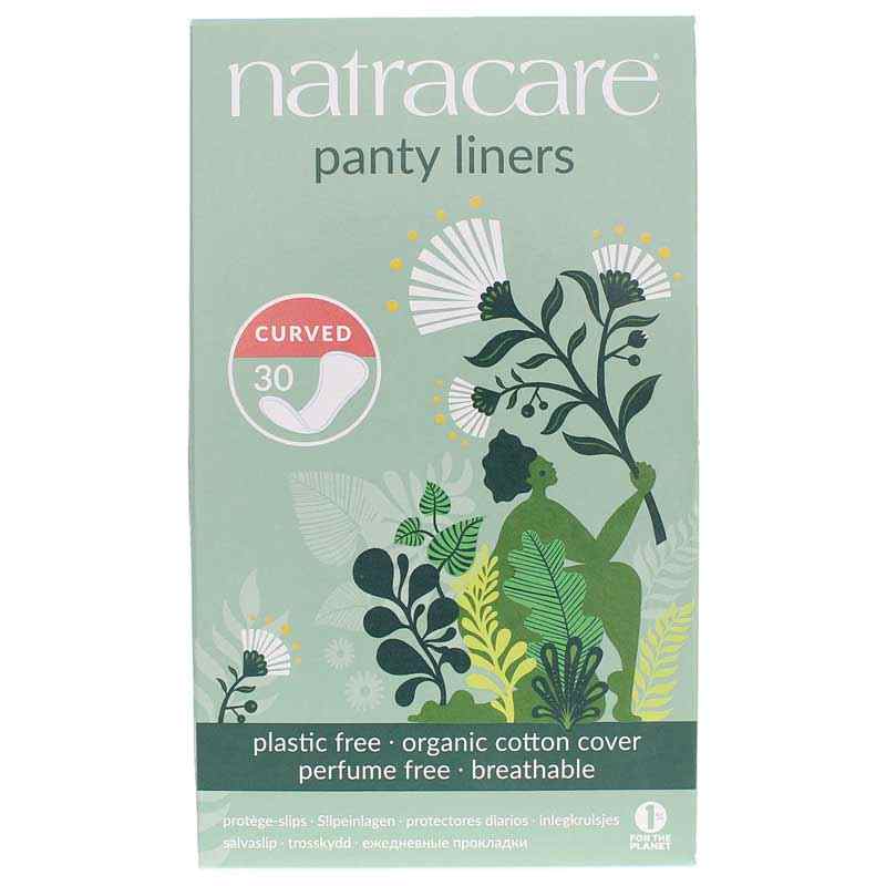 Panty Liners Curved, by Natracare