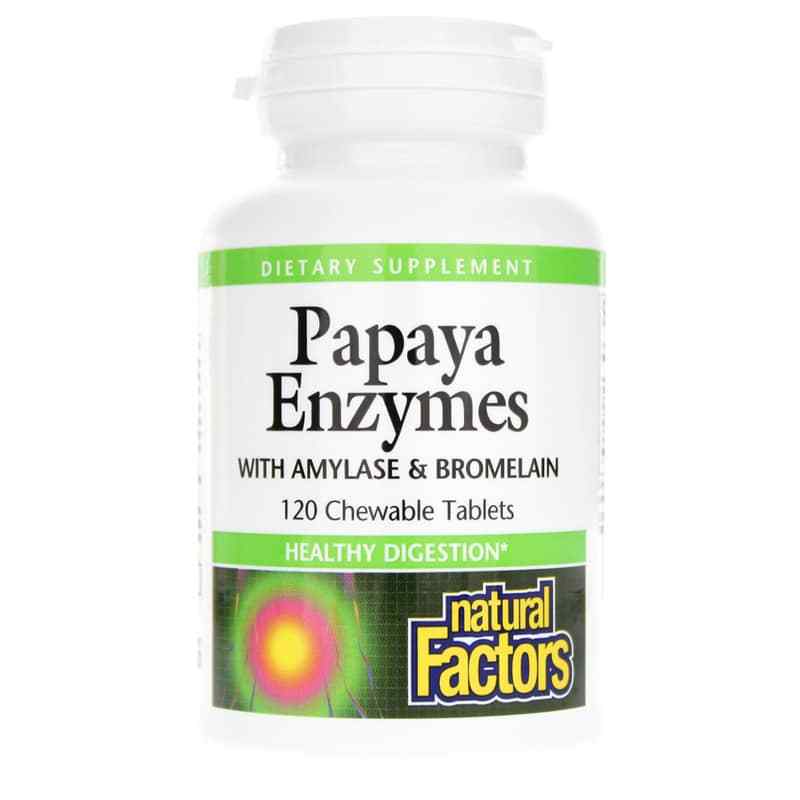 Papaya Enzymes, by Natural Factors
